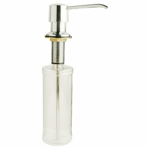 All-Source Stainless Steel Clear Body Soap Dispenser 439065